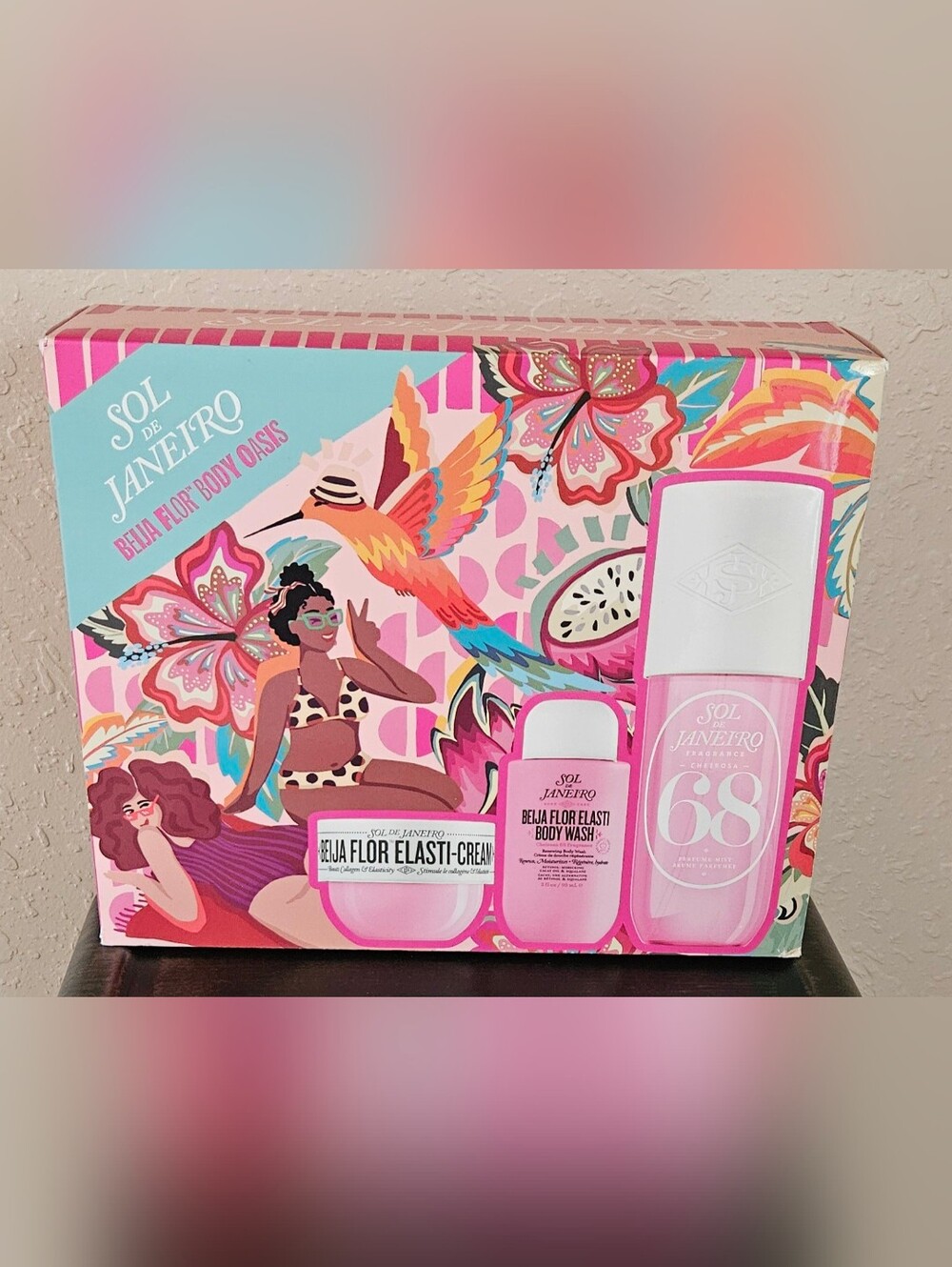 Sol de Janeiro 68 Tropical Beija Flor Body Wash & Cream Set